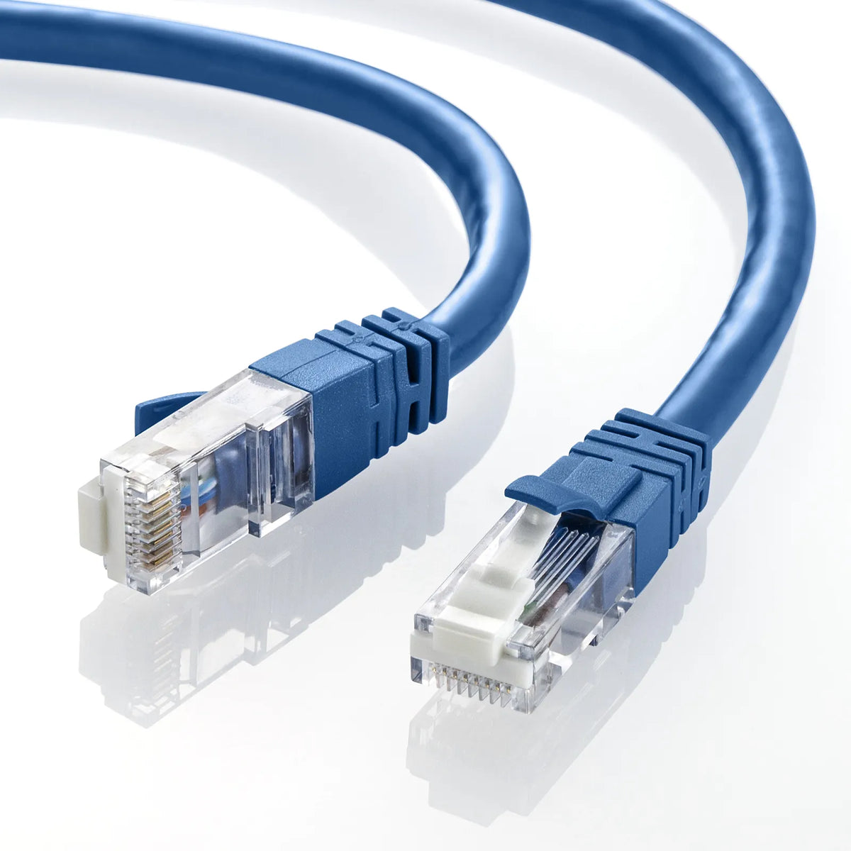 Category 6 LAN Cable with Anti-Snag Connector KB-T6TS-01BLN
