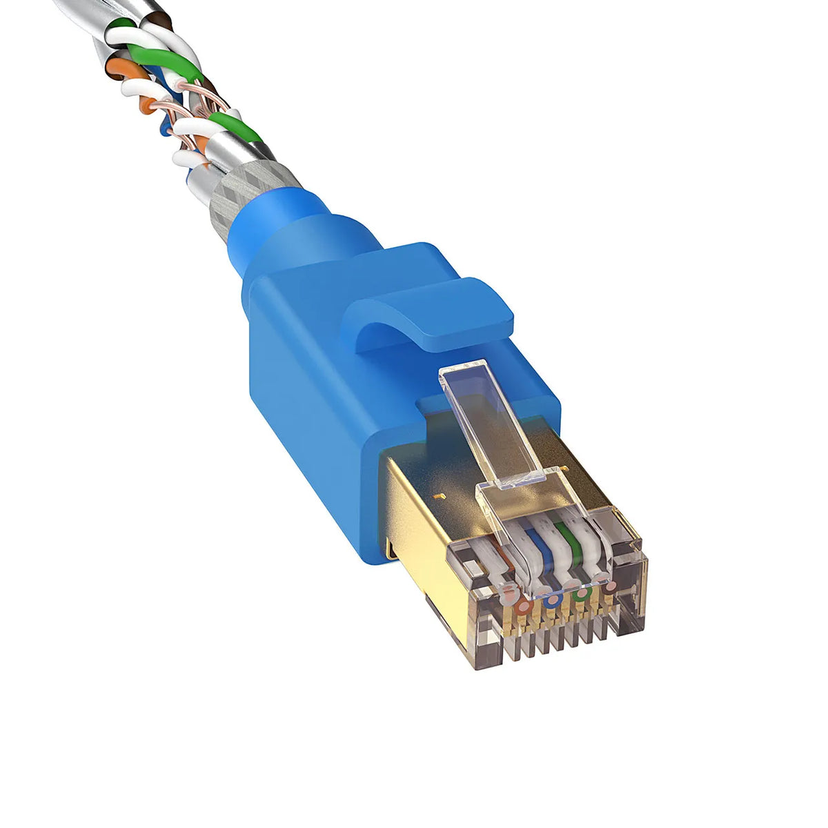 Category 8 LAN Cable KB-T8-01BL