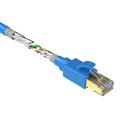Category 8 LAN Cable KB-T8-01BL