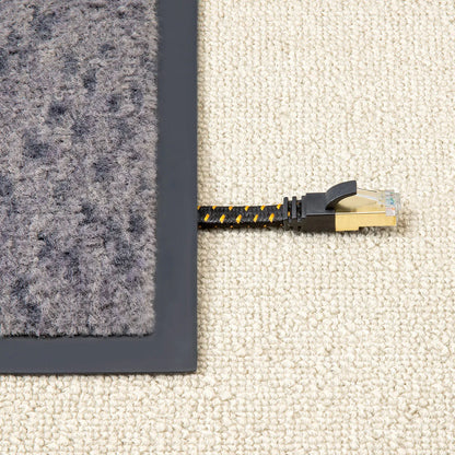 Category 8 Mesh Flat LAN Cable KB-T8MEFL-01BK