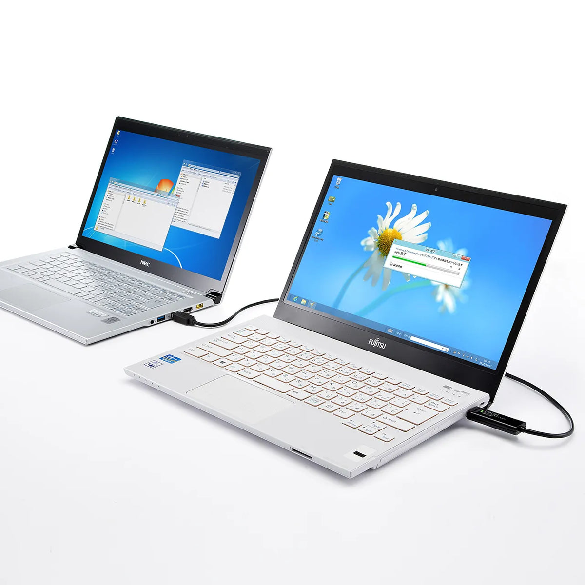 ドラッグ＆ドロップ対応USB3.0リンクケーブル(Mac/Windows対応） KB-USB-LINK4
