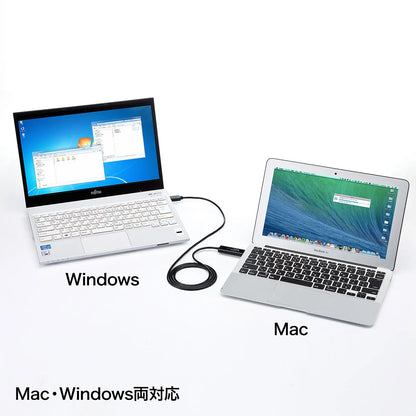 ドラッグ＆ドロップ対応USB3.0リンクケーブル(Mac/Windows対応） KB-USB-LINK4