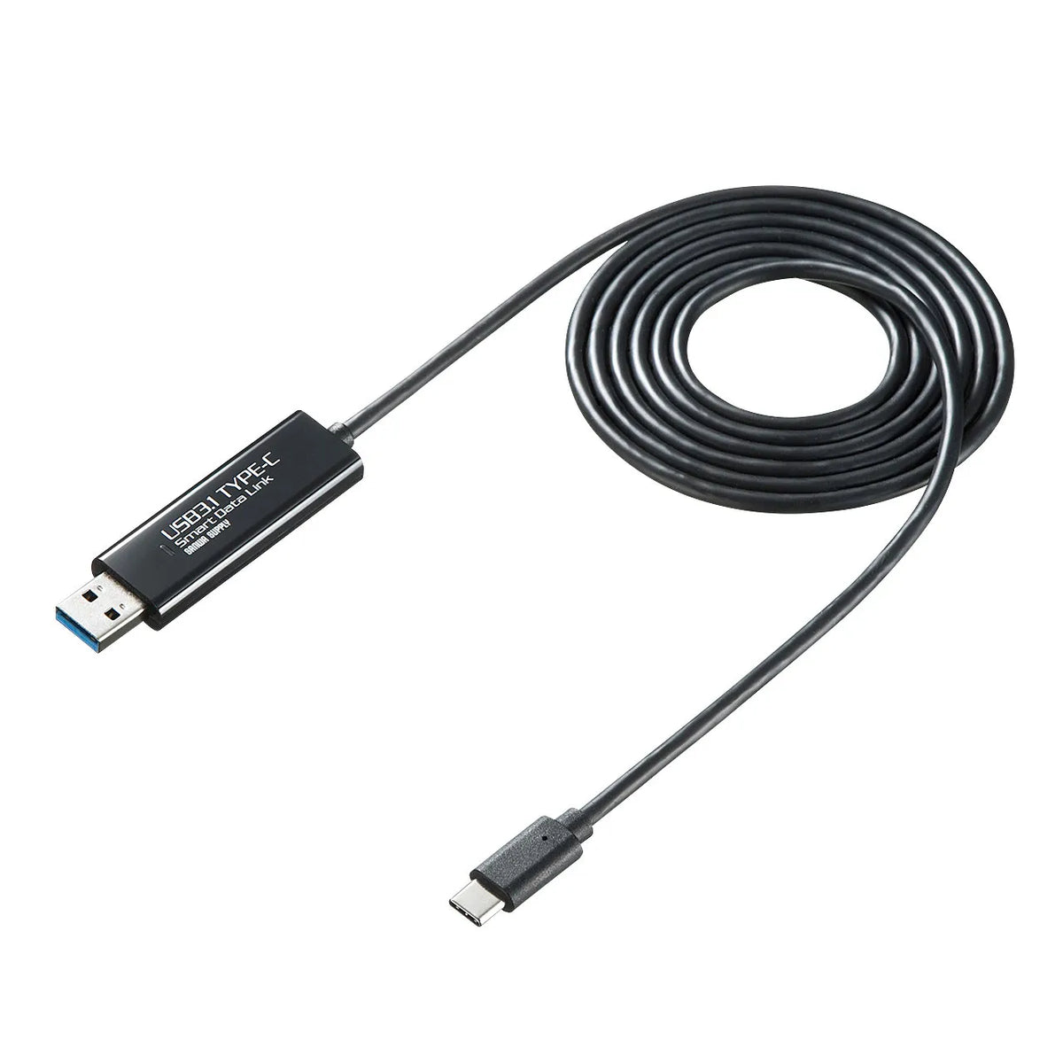 ドラッグ＆ドロップ対応Type-Cリンクケーブル（Mac/Windows対応） KB-USB-LINK5