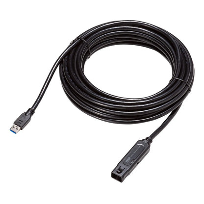 USB 3.2 Active Repeater Cable, 10m (with anti-disconnection locking mechanism) KB-USB-RLK310