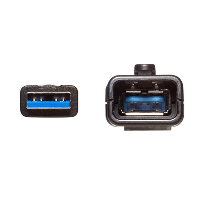 USB 3.2 Active Repeater Cable, 10m (with anti-disconnection locking mechanism) KB-USB-RLK310