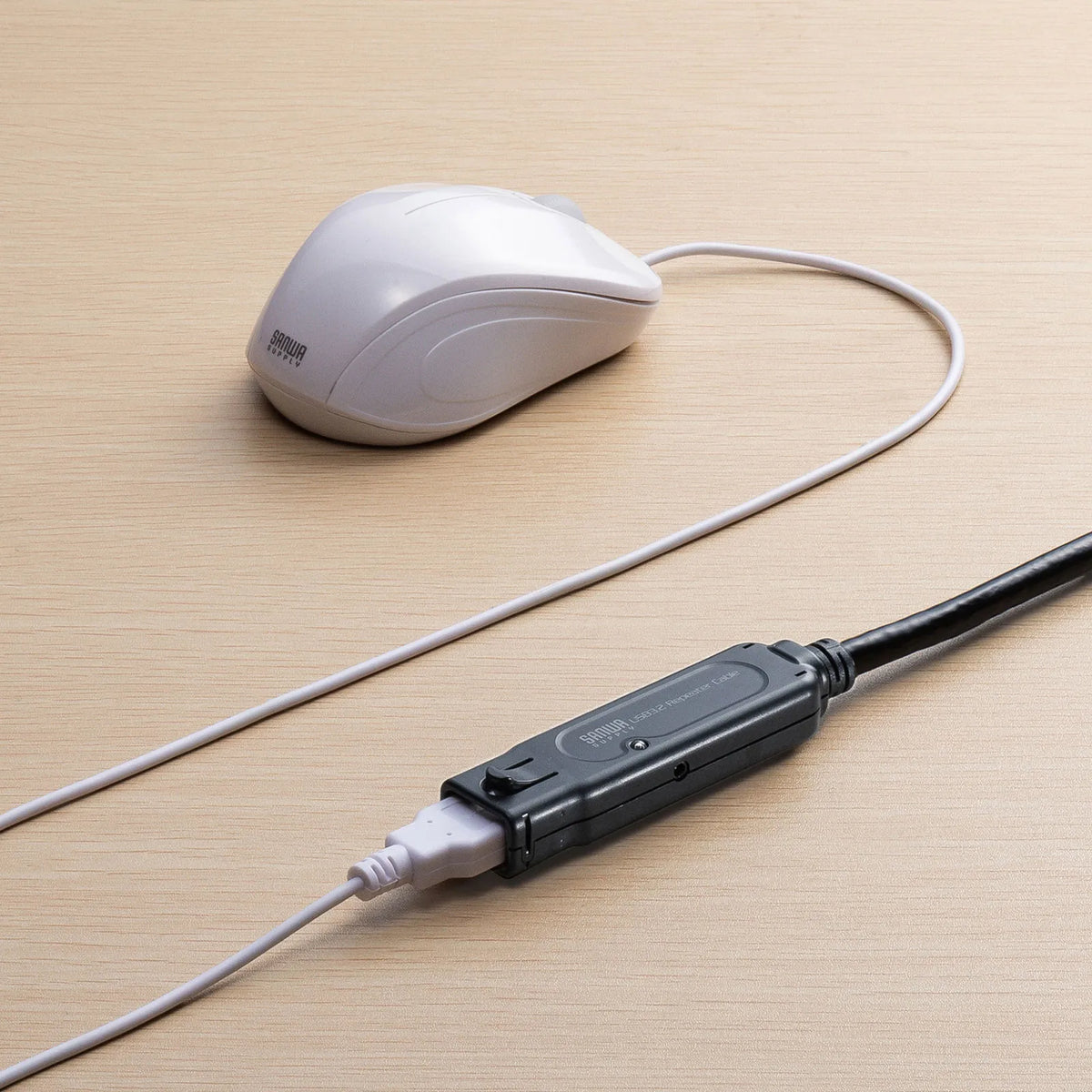 USB 3.2 Active Repeater Cable, 10m (with anti-disconnection locking mechanism) KB-USB-RLK310