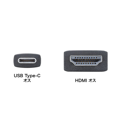 TYPE C-HDMI変換ケーブル 8K対応 5m KC-ALCHD8K50