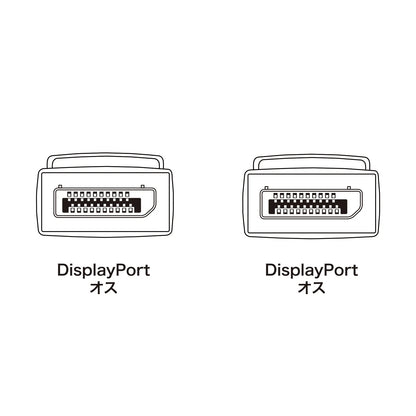 DisplayPort cable 1m (Ver1.4) KC-DP1410