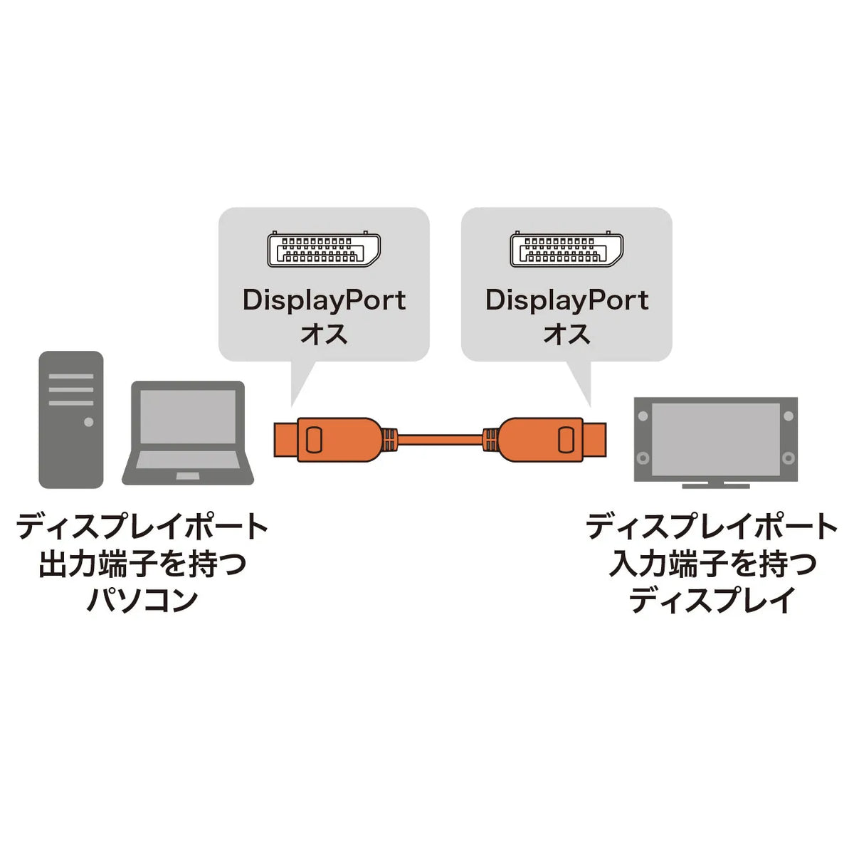 DisplayPort 1.4 ACTIVE Cable KC-DP14A100