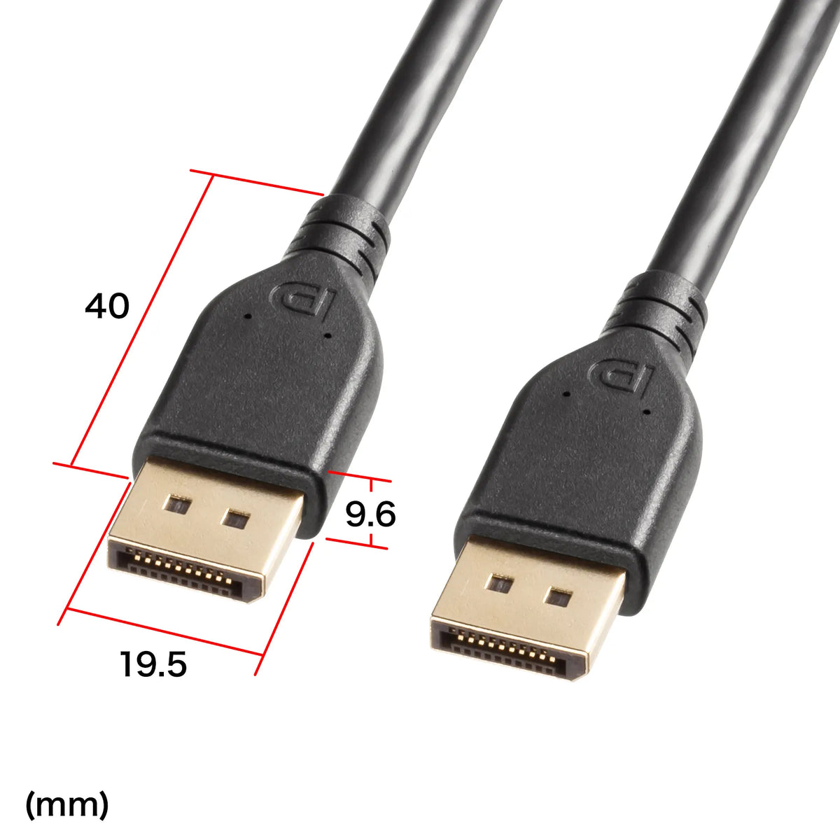 DisplayPort ver2.1 cable 2m (DP40) KC-DP4020