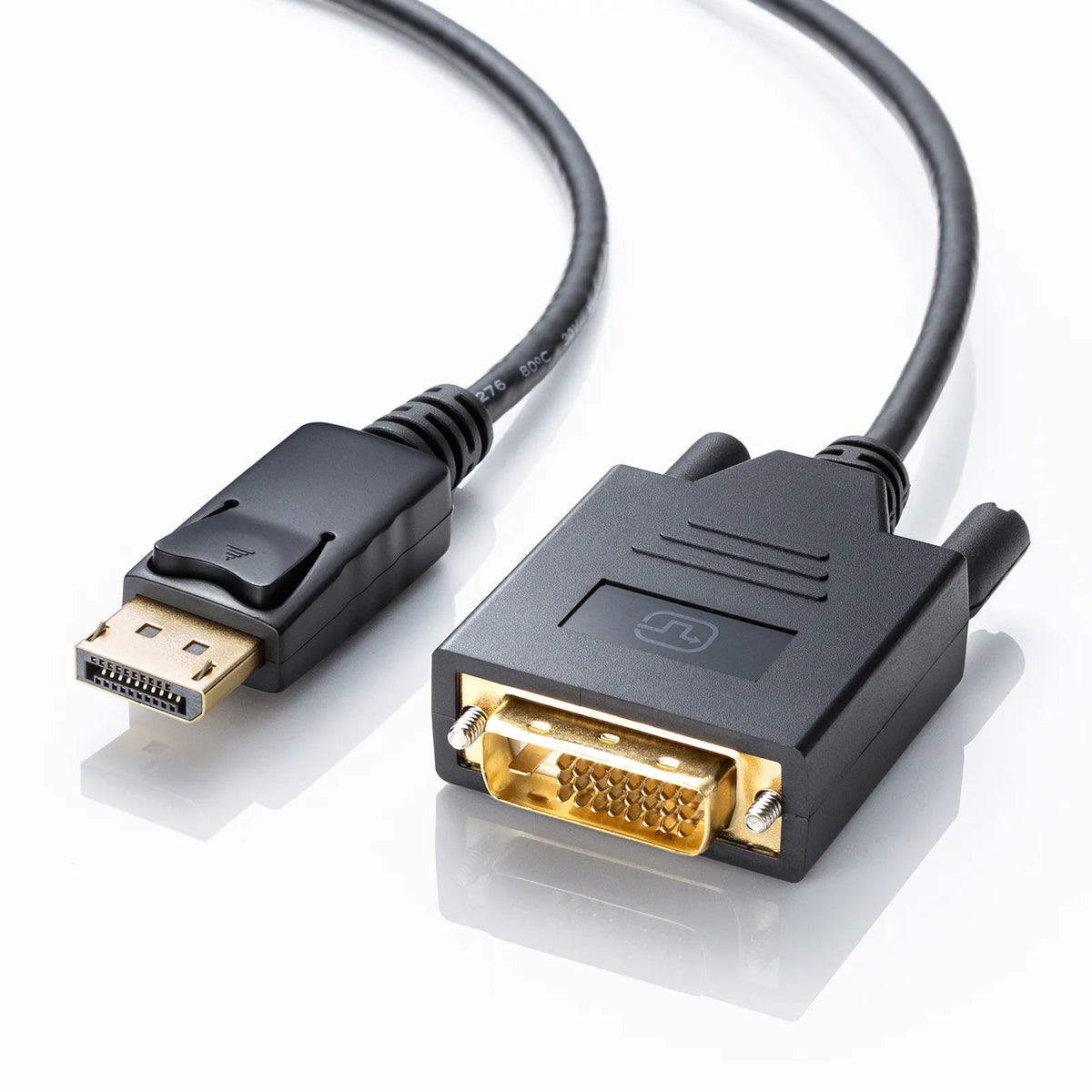 DisplayPort to DVI conversion cable, 2m, KC-DPDVA20K