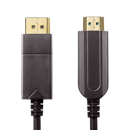 DisplayPort to HDMI Fiber Optic Cable, 10m, KC-DPHDFB100
