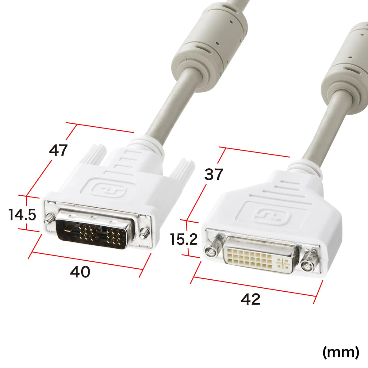 DVI extension cable (digital single link) KC-DVI-EN2K3