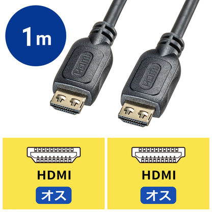 HDMI cable with latch (1m) KM-HD20-P10L