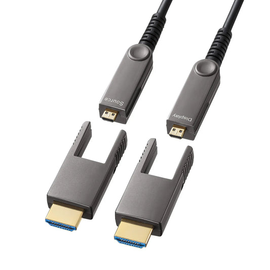 4K60Hz compatible fiber optic HDMI cable (100m) KM-HD20-PFBAD100