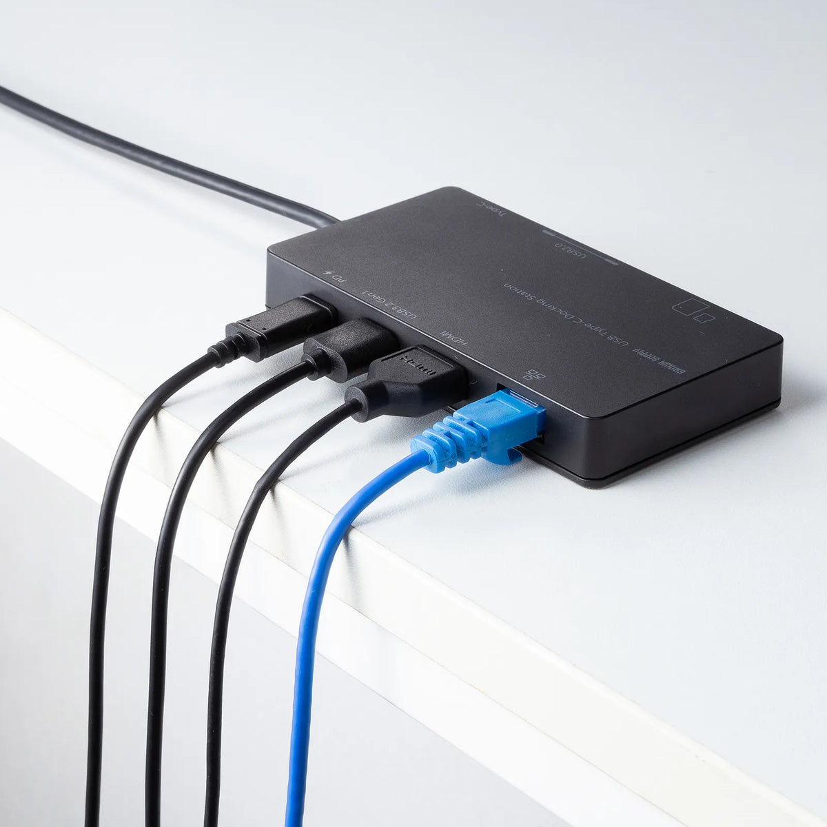 High-speed HDMI cable with Ethernet support, 1.5m, slim and small, KM-HD20-SS15N