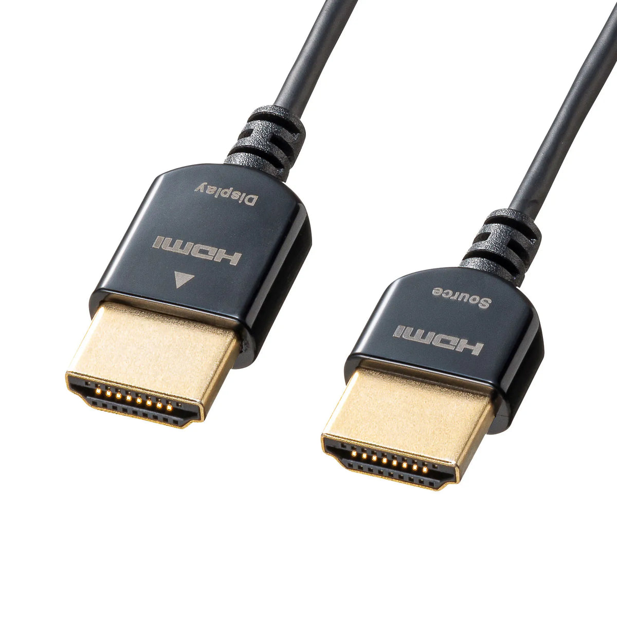 High-speed HDMI active cable with Ethernet support, 5m, ultra-thin cable, KM-HD20-SSSA50