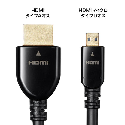 High-speed HDMI micro cable with Ethernet support KM-HD23-30K
