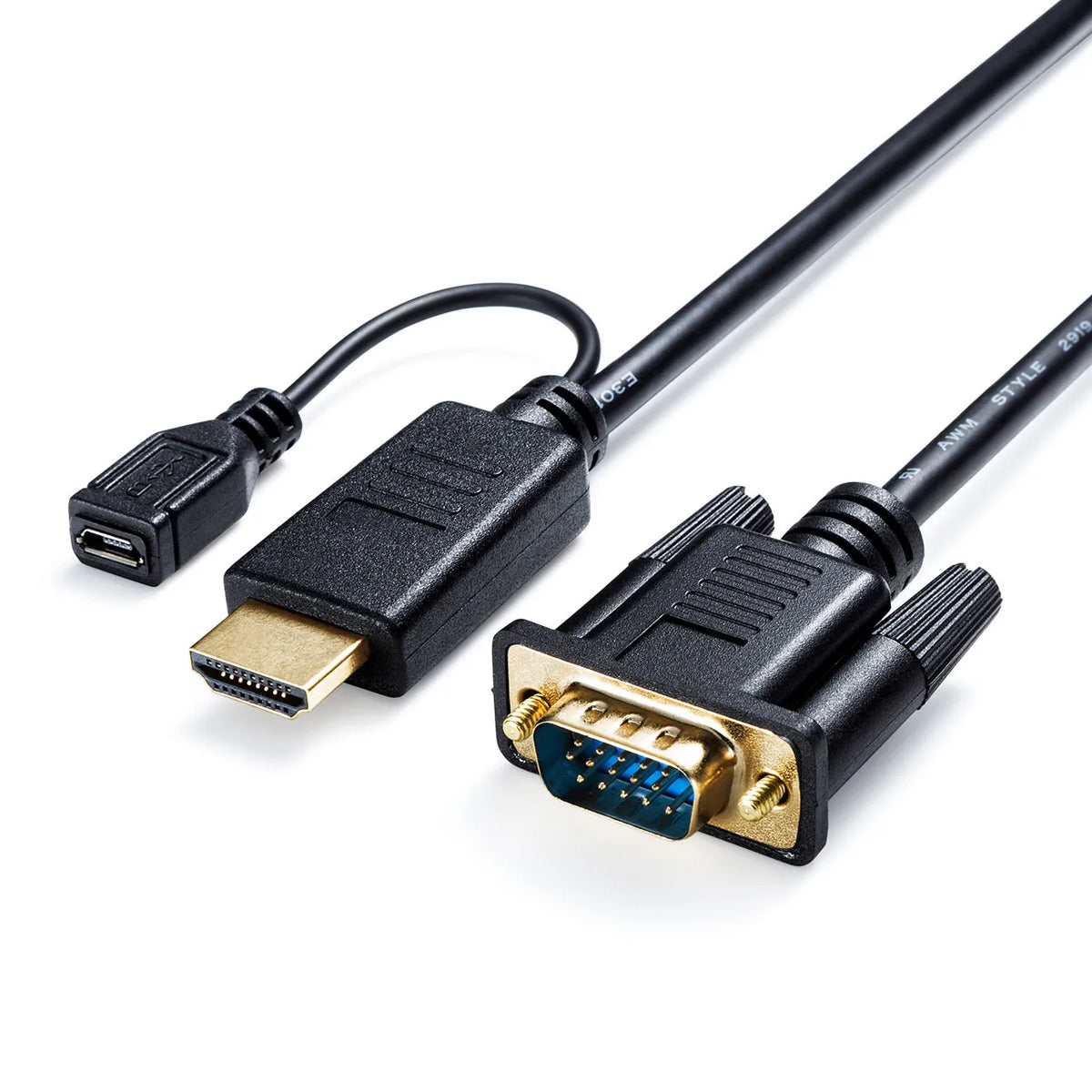 HDMI-VGA変換ケーブル KM-HD24V10