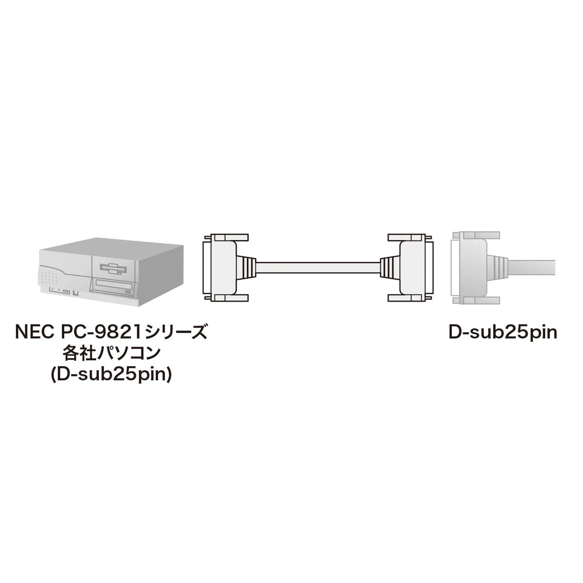 RS-232C cable KRS-006N