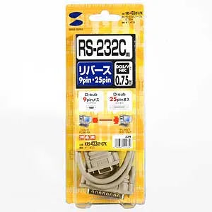 RS-232C Cable (Crossover, 0.75m) KRS-423XF-07K