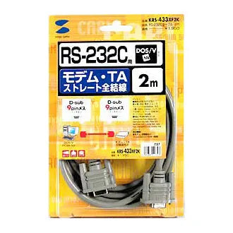 RS-232C Cable (for Modem/TA, 2m) KRS-433XF2K