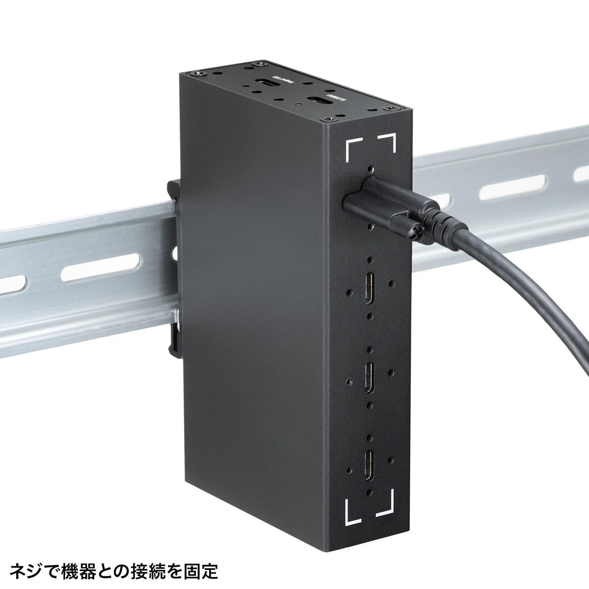 USB 20Gbps Type-C Cable (Single Screw Lock, 240W, 1m) KU-20GCCPESSL10