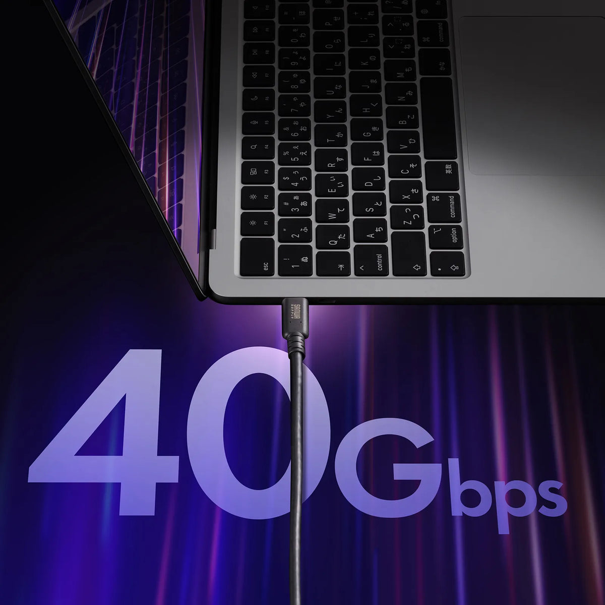 USB 40Gbps (USB4 Gen3) Type-C Cable KU-40GCCPE10