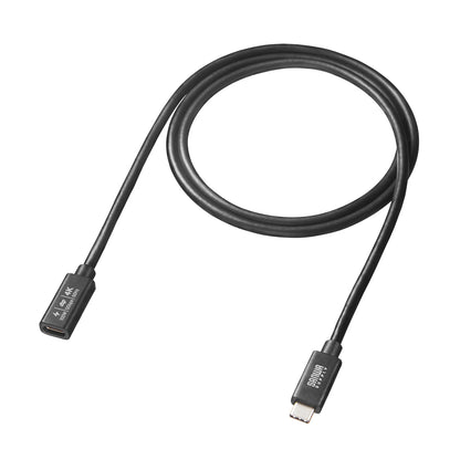USB5Gbps Type-C延長ケーブル(PD100W・1m) KU-5GCCP100EN10
