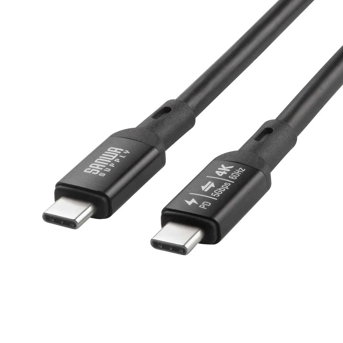 USB 5Gbps Type-C Cable (PD75W, DP Alt Mode compatible, 5m) KU-5GCCP7550