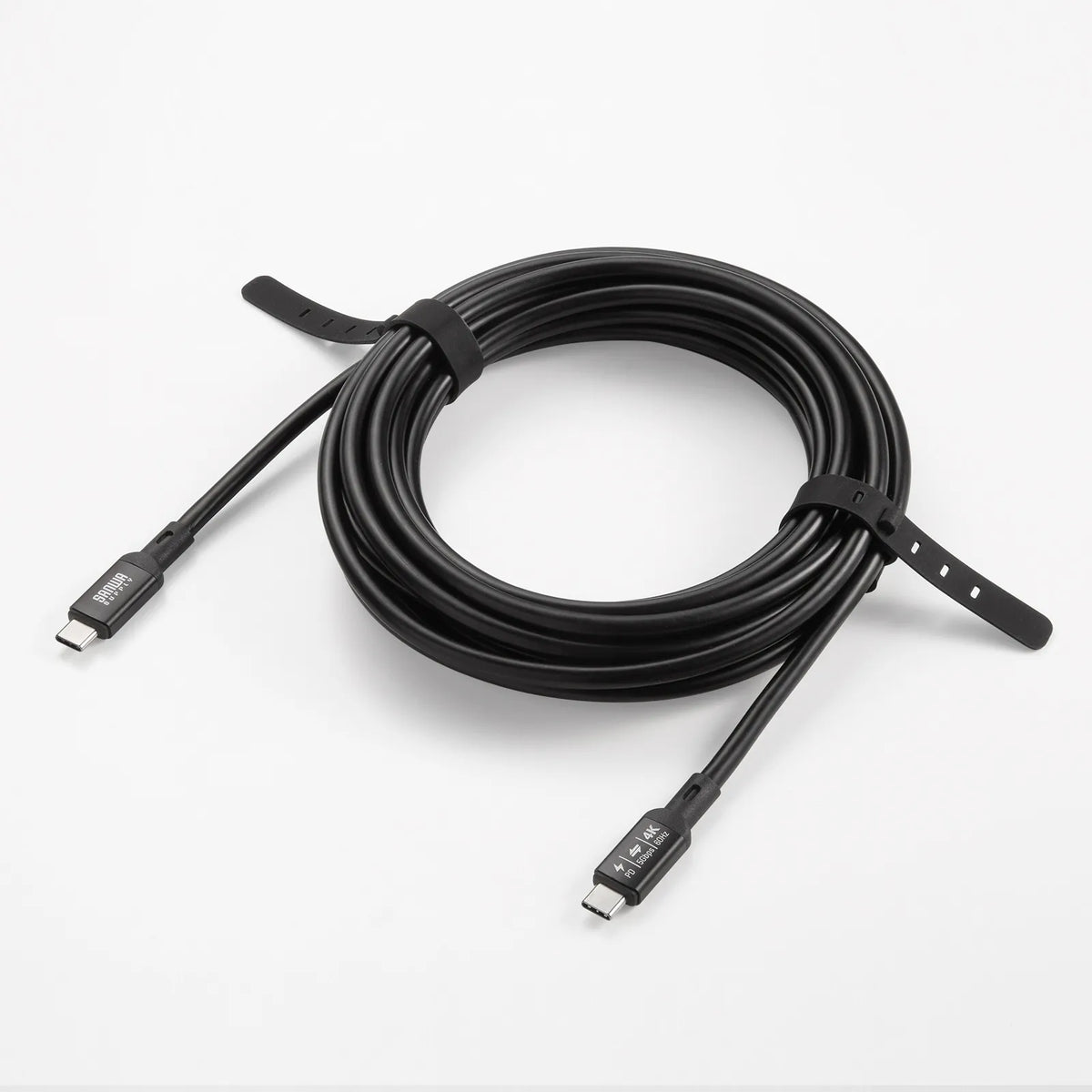 USB 5Gbps Type-C Cable (PD75W, DP Alt Mode compatible, 5m) KU-5GCCP7550