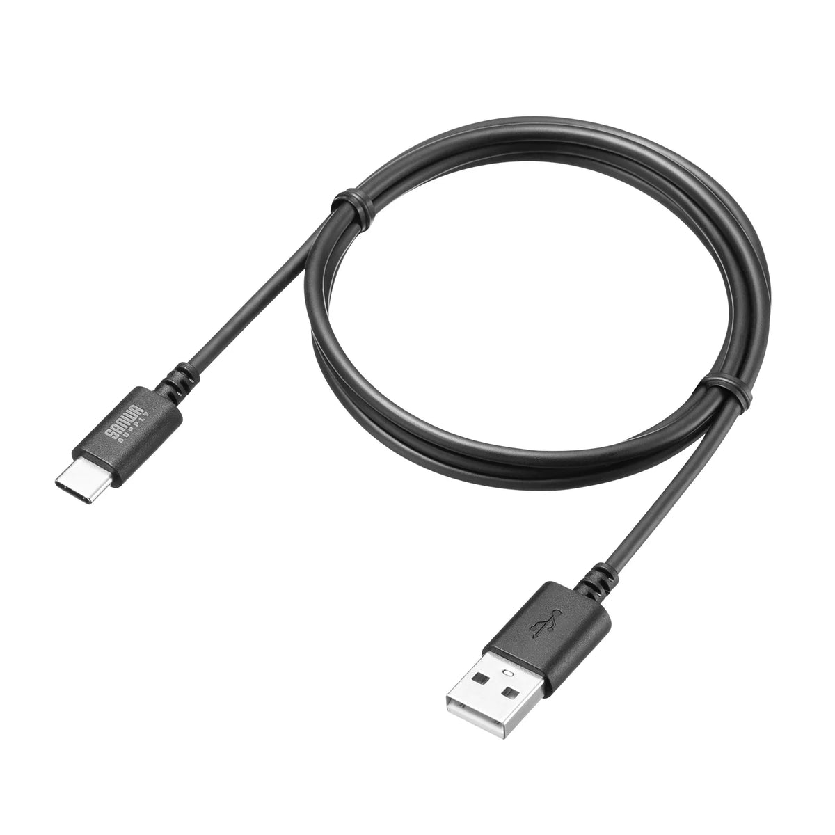 USB 2.0 Type-C Cable (C-A, 1m, Black) KU-CA10BK