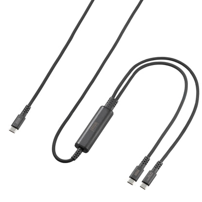 USB 2.0 Type-C Cable (Simultaneous charging and data transfer for two devices, PD 100W) KU-CCP100D12BK