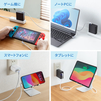 USB 2.0 Type-C Cable with 540-degree Rotating Connectors on Both Ends (100W, 1m) KU-CCP100KAW10W