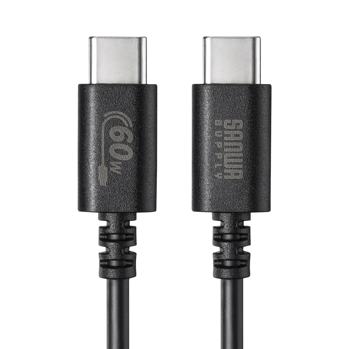 USB 2.0 Type-Cケーブル（PD60Ｗ・1.5m・ブラック） KU-CCP6015BK