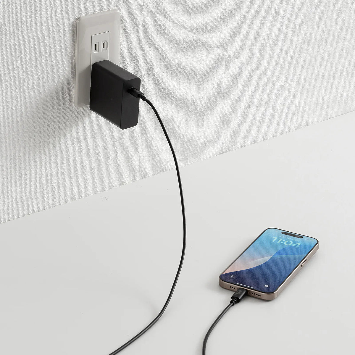 USB 2.0 Type-Cケーブル（PD60Ｗ・2m・ブラック） KU-CCP6020BK