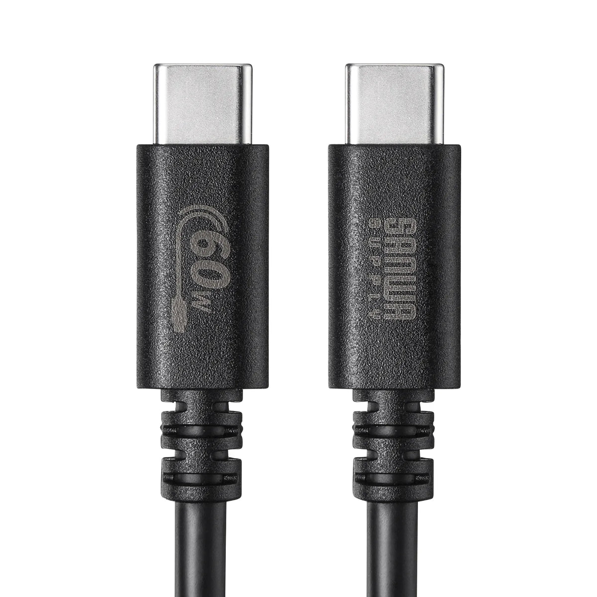 USB 2.0 Type-C Cable (PD60W, 3m, Black) KU-CCP6030BK