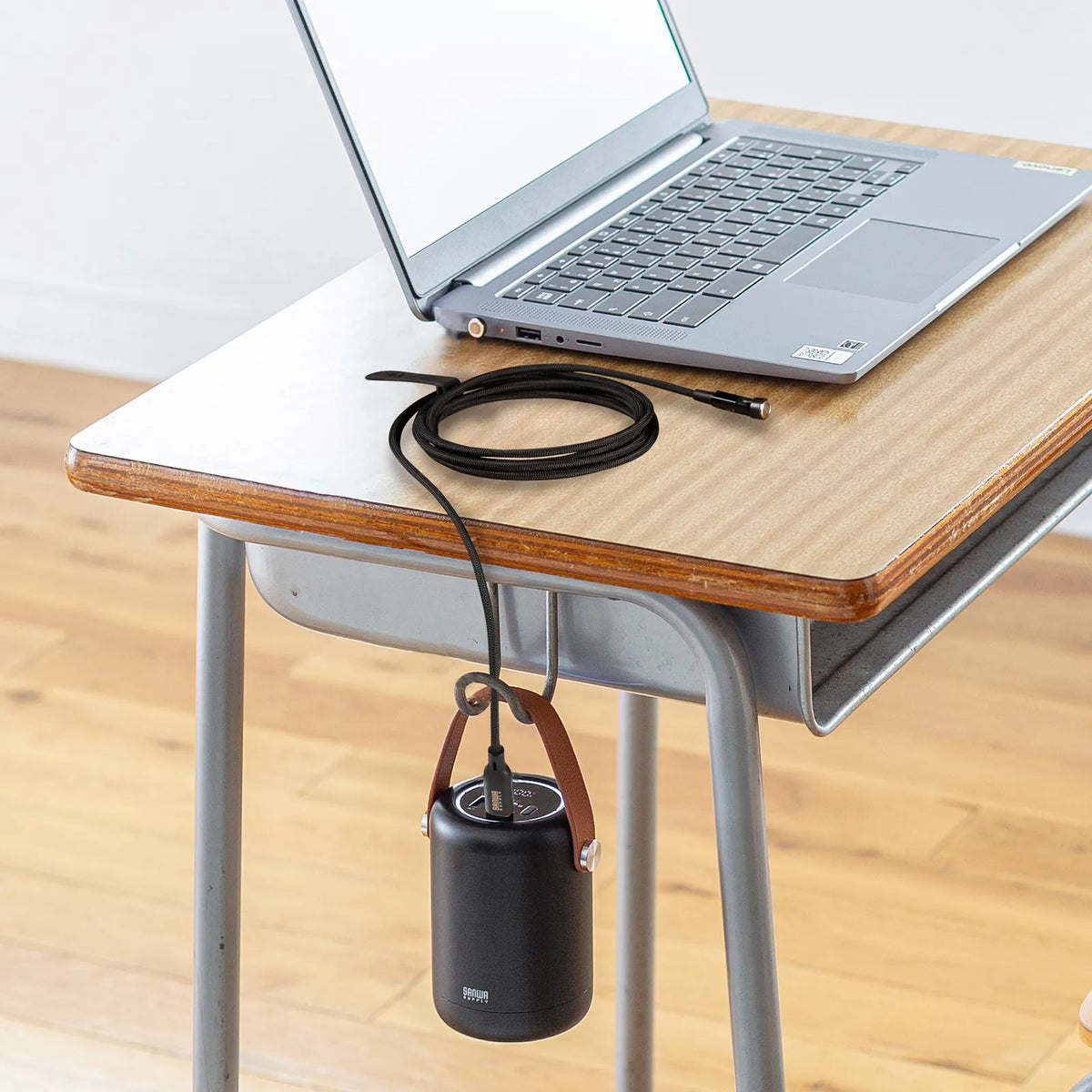 USB 2.0 Type-C Cable (Magnetic Connector, 540-degree Rotation, PD60W, 2m) KU-CCP60MG20BK