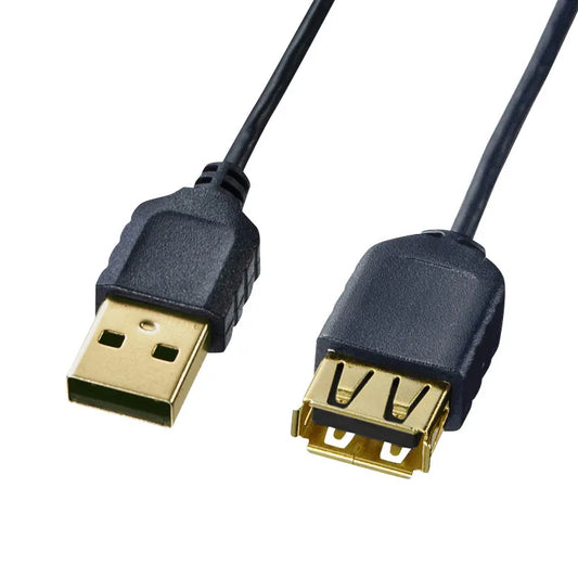Ultra-thin USB extension cable (A-A female extension type) KU-SLEN05BKK