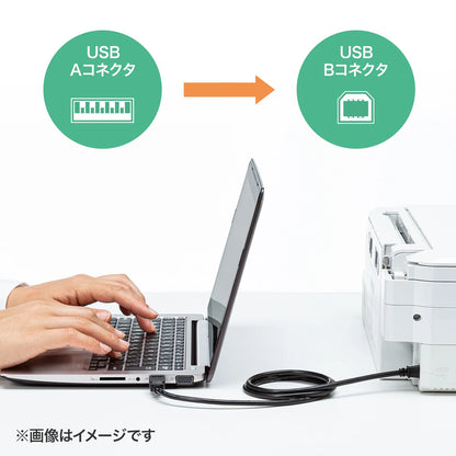 USB2.0ケーブル KU20-1BKHK2