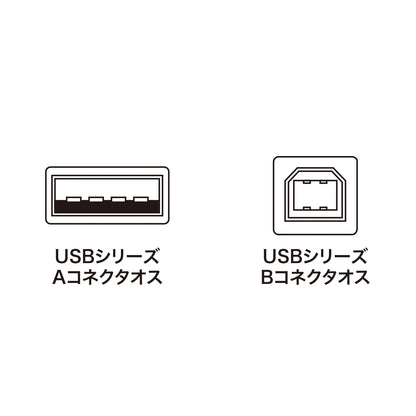 USB2.0ケーブル KU20-1BKK2