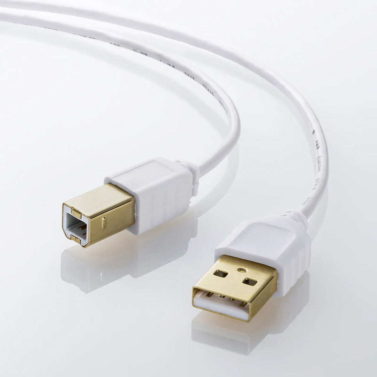 極細USBケーブル （USB2.0 A-Bタイプ） KU20-SL05WK