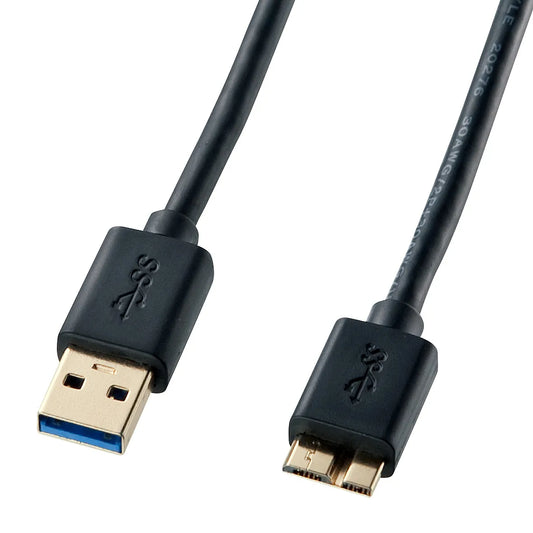 USB 3.0 Micro Cable (A-MicroB) 0.5m KU30-AMC05BK