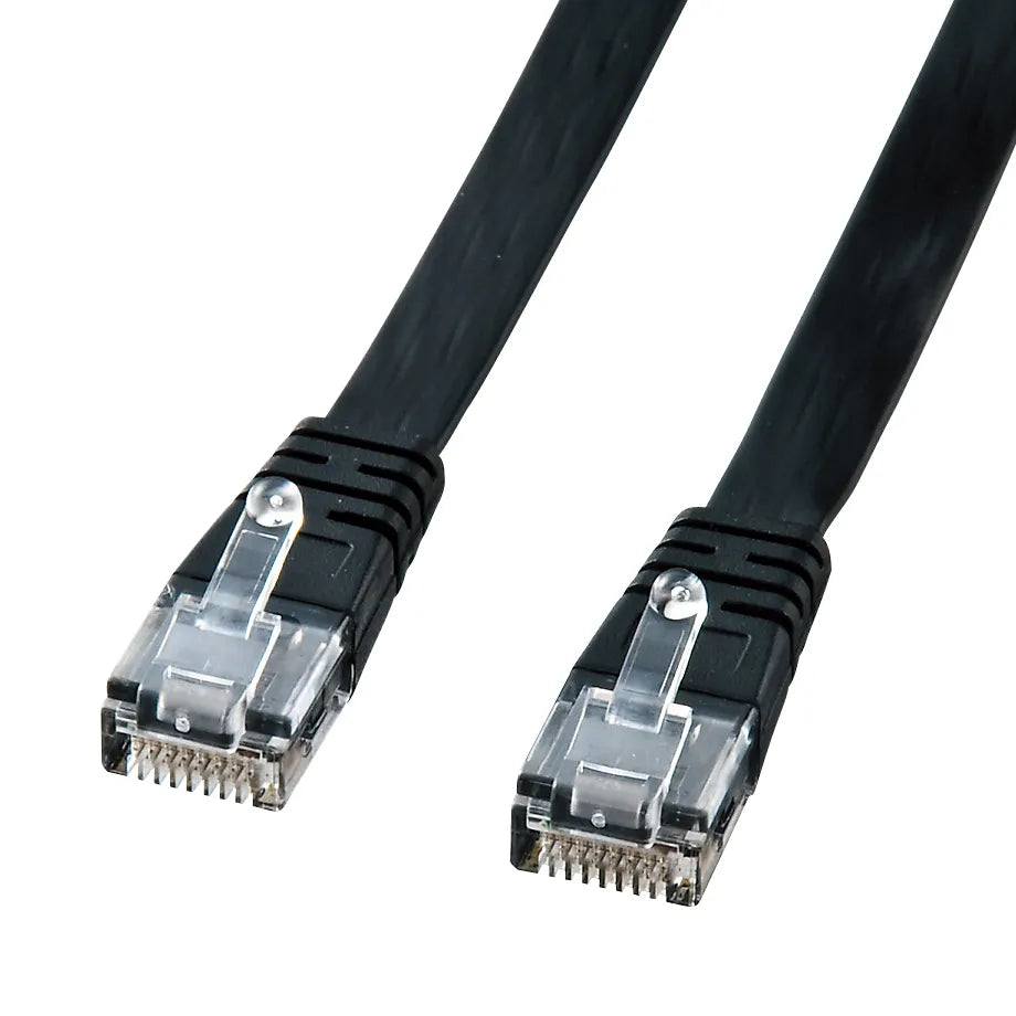 UTP Enhanced Category 5 Stranded Flat Cable (Black, 1m) LA-FL5-01K