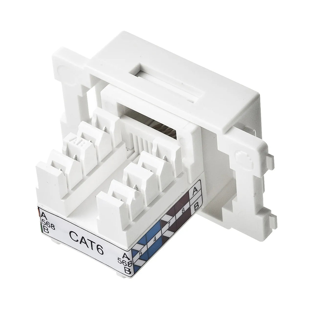 CAT6JIS compliant RJ-45 module LA-FP-MJ6