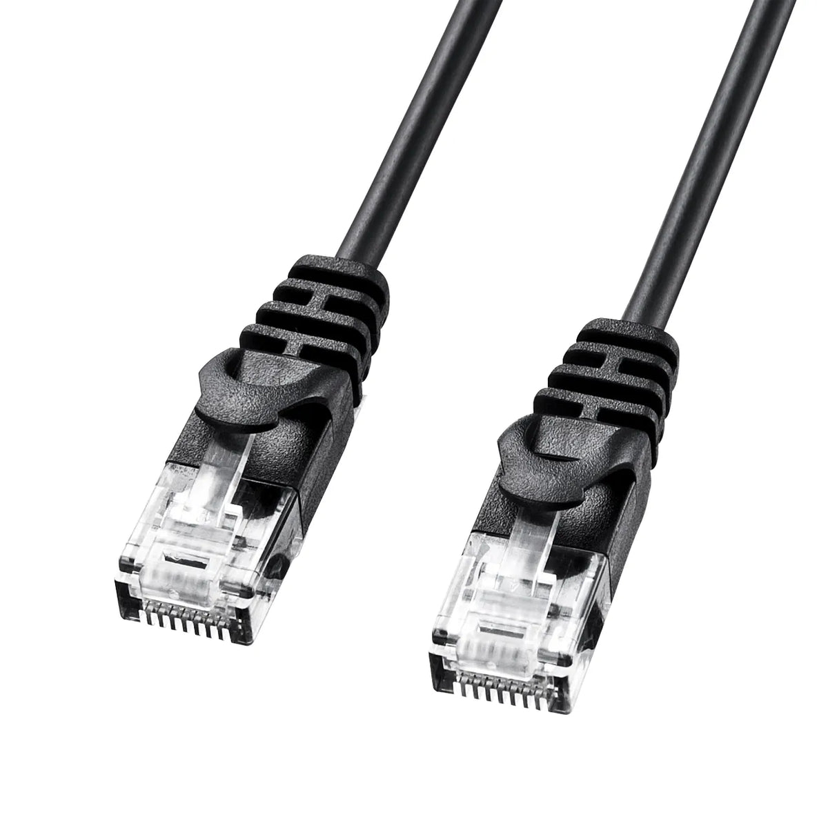 Category 6 ultra-thin LAN cable LA-SL6-01BK