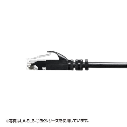 Category 6 ultra-thin LAN cable LA-SL6-01BL
