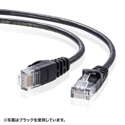 カテゴリ6極細LANケーブル LA-SL6-01W