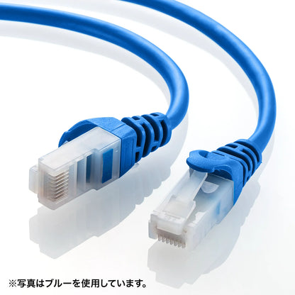 Cat5e LAN cable with anti-snag connector (LA-Y5TS-01BK)