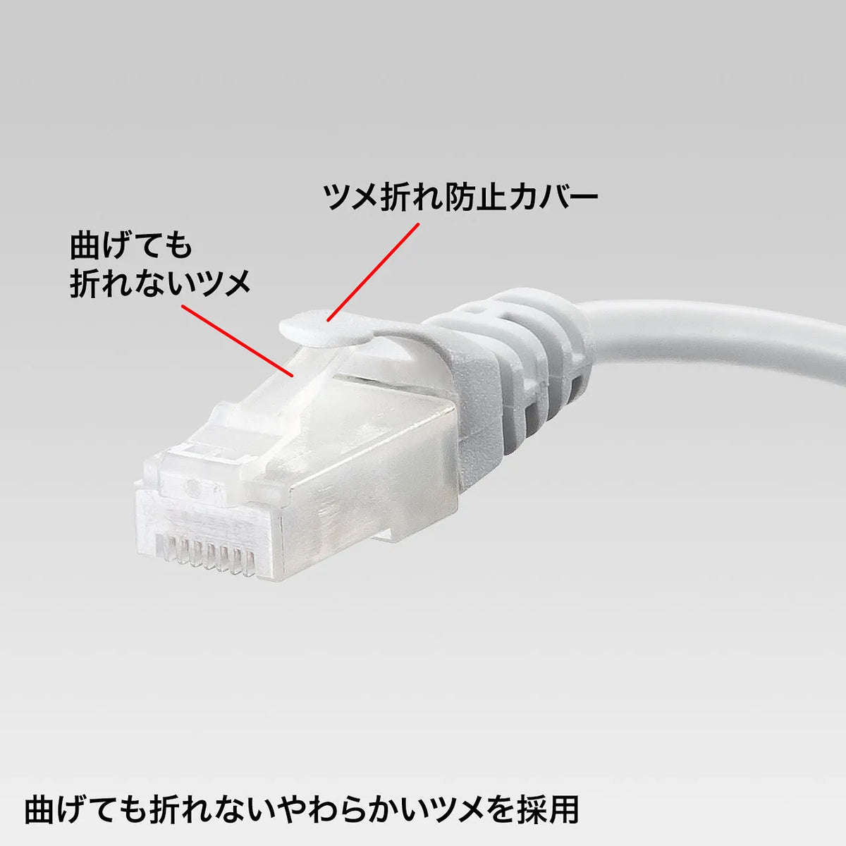 CAT5e LAN Cable with Anti-Snag Connector (LA-Y5TS-01)